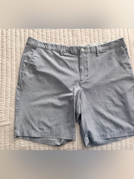 adidas Other - adidas Men's Light Gray Flat-Front Shorts